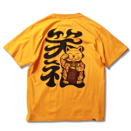 OMB×JERRYTRAD Lucky Cat Tee GOLD