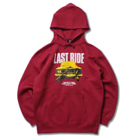 LAST RIDE HOODIE BURGUNDY