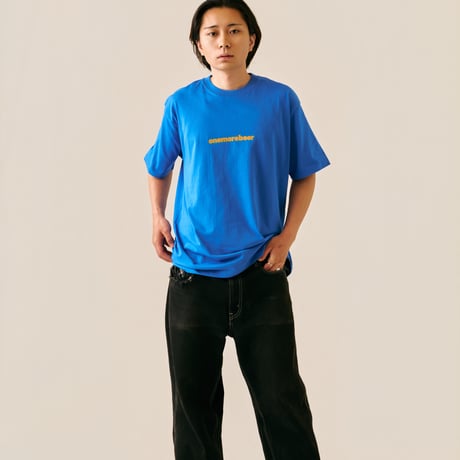 Small Letter Logo Tee BLUE