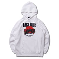 LAST RIDE HOODIE WHITE