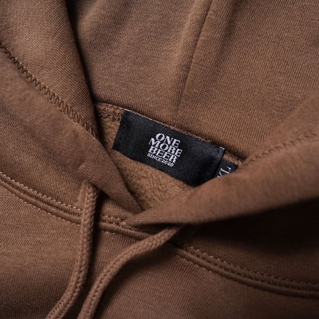 TAISHO ROMAN HOODIE DARK BROWN