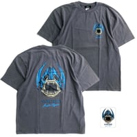 ANGLERS PROJECT アングラーズ プロジェクト NORDIC BASS S/S T FADE GREY Tシャツ フェード グレー