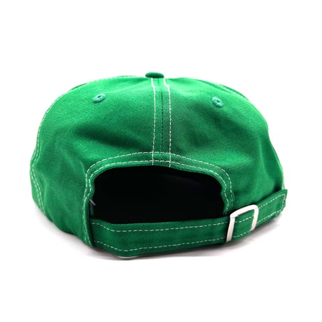 【SELECT】WALT’S BAR OG LOGO 5PANEL WHITE STITCH STRAPBACK CAP BLACK/WHITE ワルツ バー オリジナル ロゴ キャップ