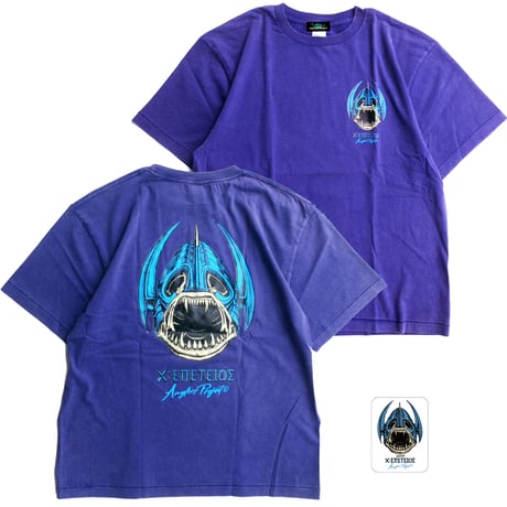ANGLERS PROJECT アングラーズ プロジェクト NORDIC BASS S/S T FADE PURPLE Tシャツ フェード パープル