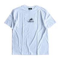 ANGLERS PROJECT アングラーズ プロジェクト NGTX LIZARD ver. 2.0 S/S T-SHIRTS WHITE/BLACK Tシャツ 半袖 ホワイト/ブラック