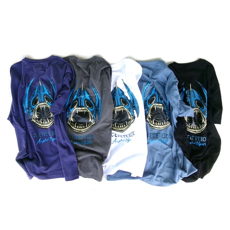 ANGLERS PROJECT アングラーズ プロジェクト NORDIC BASS S/S T FADE PURPLE Tシャツ フェード パープル