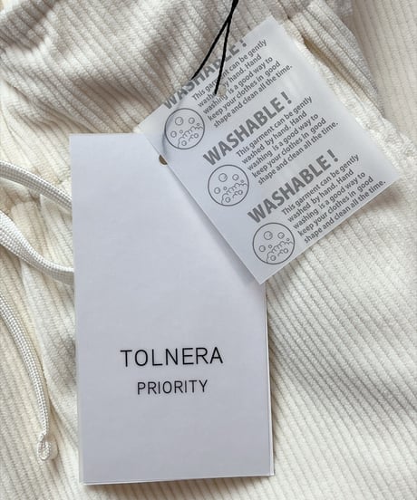 パンツコーデュロイ（T66044IT）／TOLNERA PRIORITY　トルネラプライオリティ