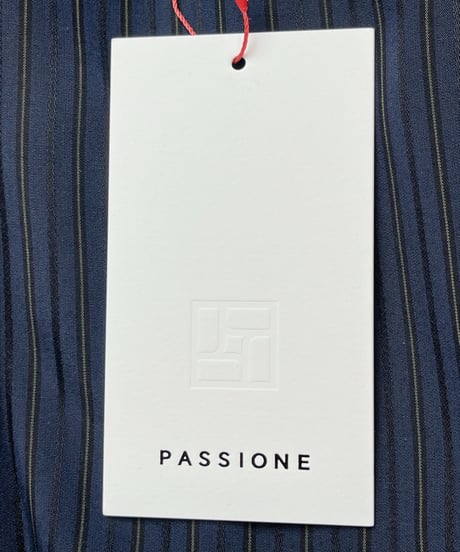 ブラウスストライプ（636914）／PASSIONE　パシオーネ