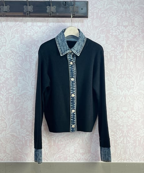 ニット&デニム　前開き（219-31004）／&SO