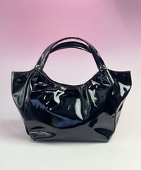 Bag　ソフトエナメル　バルーン型トート（805LM-40741）