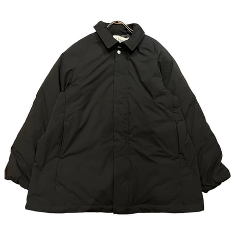vent blanc ファイバーダウンモッズショートコート- ブラック