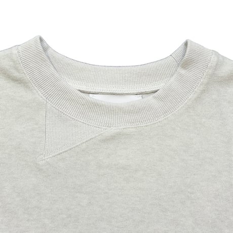 M53. ツイストドローコードロングTシャツ -オフホワイト
