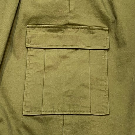 WYTE コットンストレッチツイル カーゴパンツ -カーキ