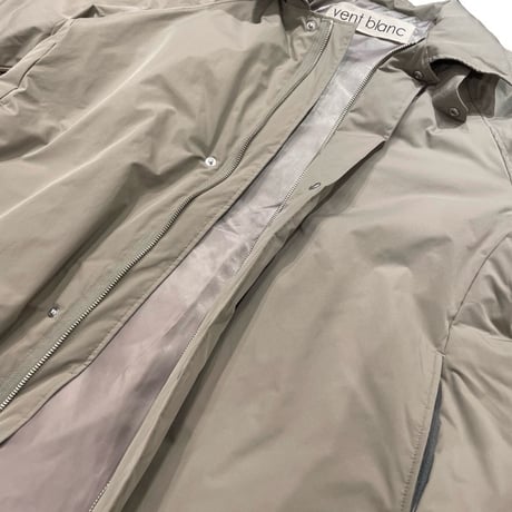 vent blanc ファイバーダウンモッズショートコート- グレー
