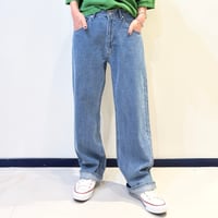 vent blanc | 10oz ストレートデニムパンツ | 【Bleach】