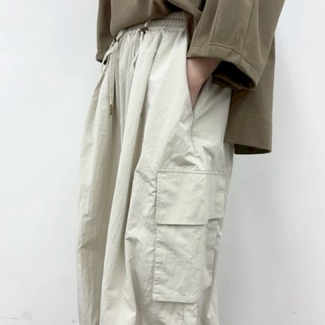 CYNICAL       カーゴパンツ         -ライトベージュ