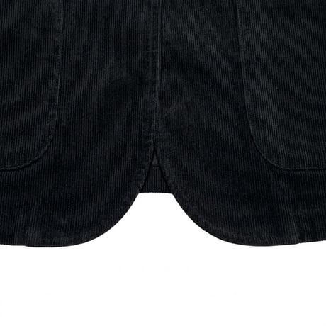 WYTE ストレッチコーデュロイカバーオールジャケット ブラック