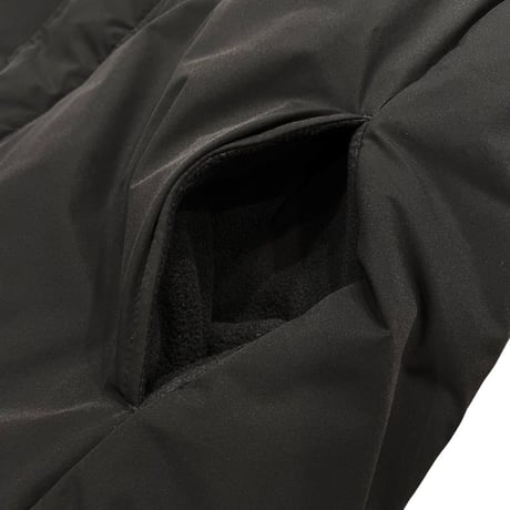 vent blanc ファイバーダウンモッズショートコート- ブラック
