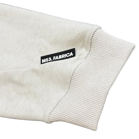 M53. ツイストドローコードロングTシャツ -オフホワイト
