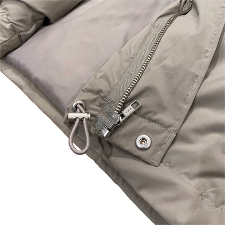 vent blanc ファイバーダウンモッズショートコート- グレー