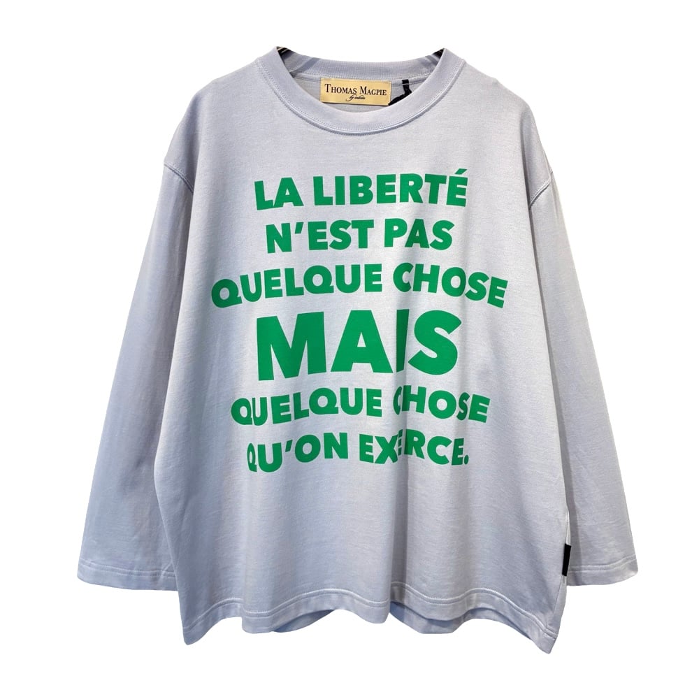 THOMAS MAGPIE グラフィックプリント ロングスリーブTシャツ