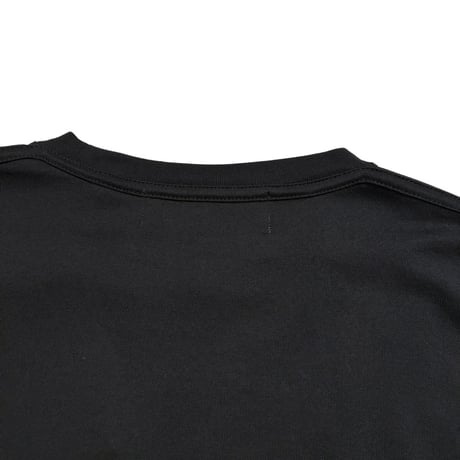 THOMAS MAGPIE     ロゴプリント ロングスリーブTシャツ     - ブラック