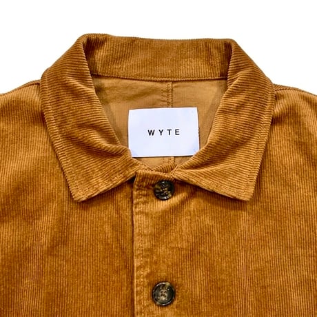 WYTE ストレッチコーデュロイカバーオールジャケット ブラウン