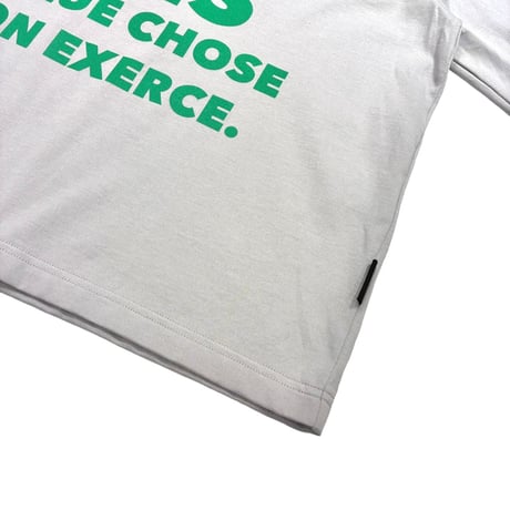 THOMAS MAGPIE      グラフィックプリント ロングスリーブTシャツ        -アイスグレー