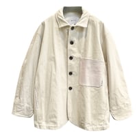 WYTE ストレッチコーデュロイカバーオールジャケット アイボリー