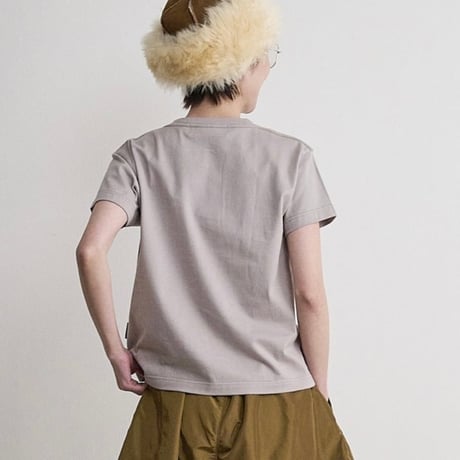 THOMAS MAGPIE     MOVIE ミニTシャツ     -グレージュ
