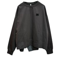 DignteCollier ボンディングプルオーバー-  チャコール