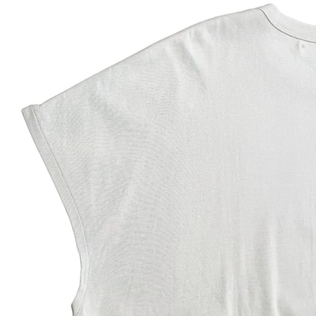 WYTE(ワイト) クリアコットンバイカラーTシャツ ブルー