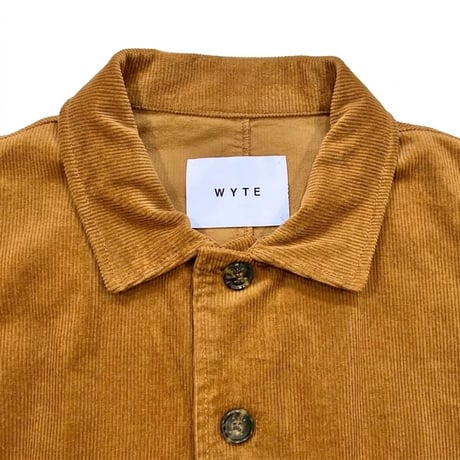 WYTE ストレッチコーデュロイカバーオールジャケット ブラウン