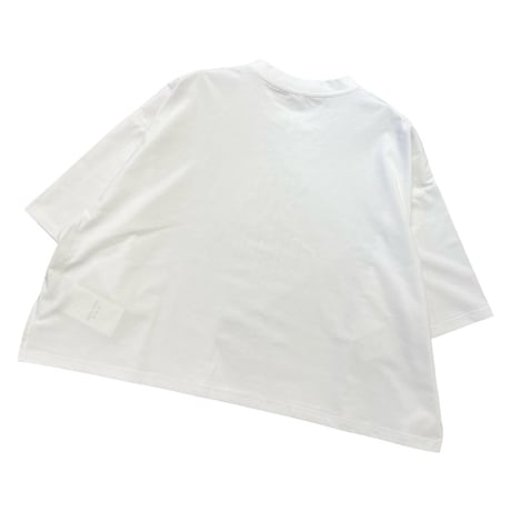 DignteCollier ビッグロゴオーバーTシャツ- オフホワイト