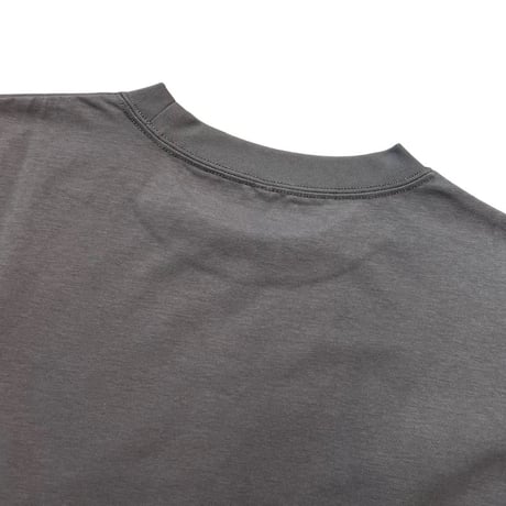 DignteCollier ビッグロゴオーバーTシャツ- チャコール