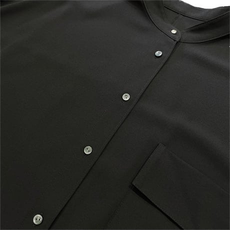 NUS オーバーサイズドルマンチュニック -ブラック