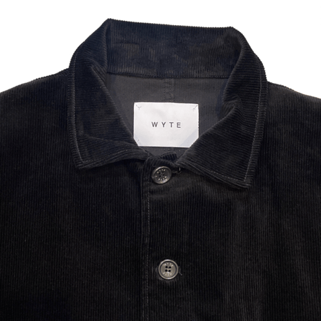 WYTE ストレッチコーデュロイカバーオールジャケット ブラック