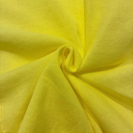 ATELIER SIX      16G ICE COTTON 半袖カーディガン      -イエロー