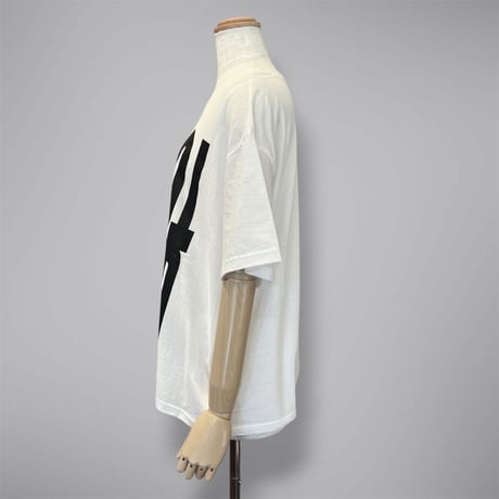 RISLEY    ビッグロゴTシャツ     -ホワイト