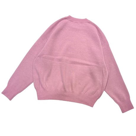 QTUME   2Wayベーシックプルオーバー      -ラベンダー×ブラウン