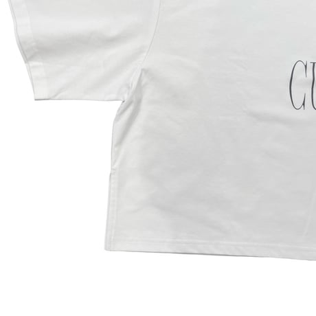 DignteCollier ビッグロゴオーバーTシャツ- オフホワイト