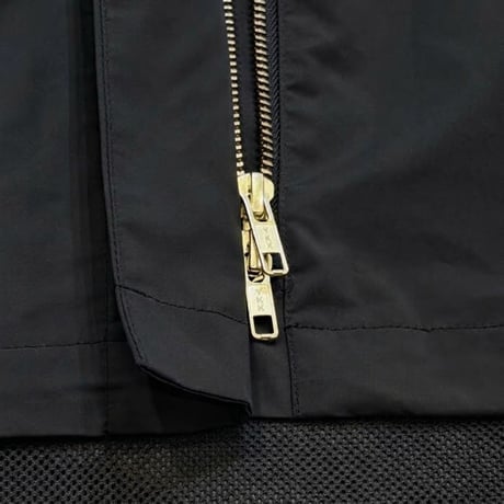 PASSIONE スタンドカラーブルゾン -ブラック