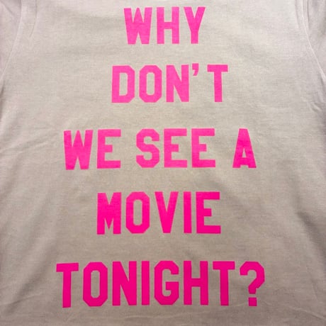 THOMAS MAGPIE     MOVIE ミニTシャツ     -グレージュ
