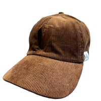 VISIONERY M75. コーデュロイ刺繍ロゴキャップ ブラウン