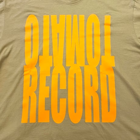 RISLEY    ビッグロゴTシャツ     -カーキ
