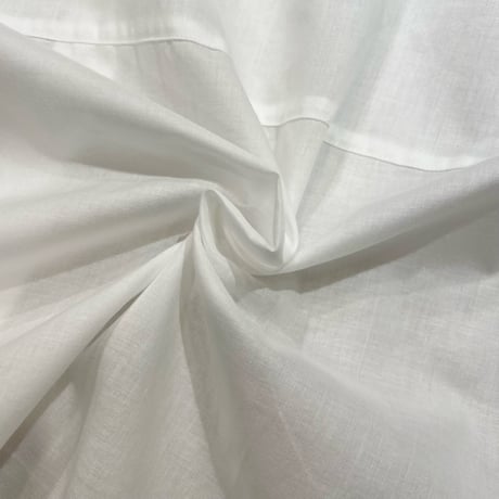 amherst バックコクーンシャツ- ホワイト