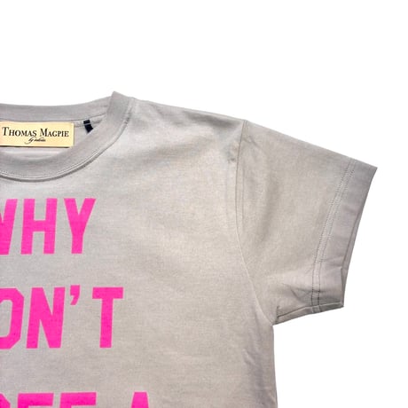 THOMAS MAGPIE     MOVIE ミニTシャツ     -グレージュ