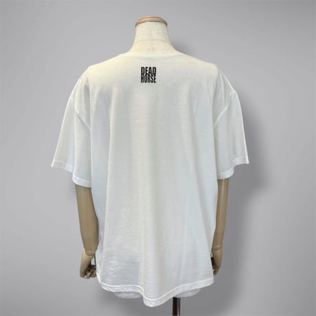 RISLEY    ビッグロゴTシャツ     -ホワイト