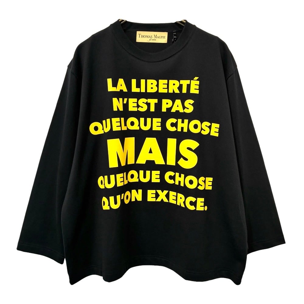 THOMAS MAGPIE グラフィックプリント ロングスリーブTシャツ