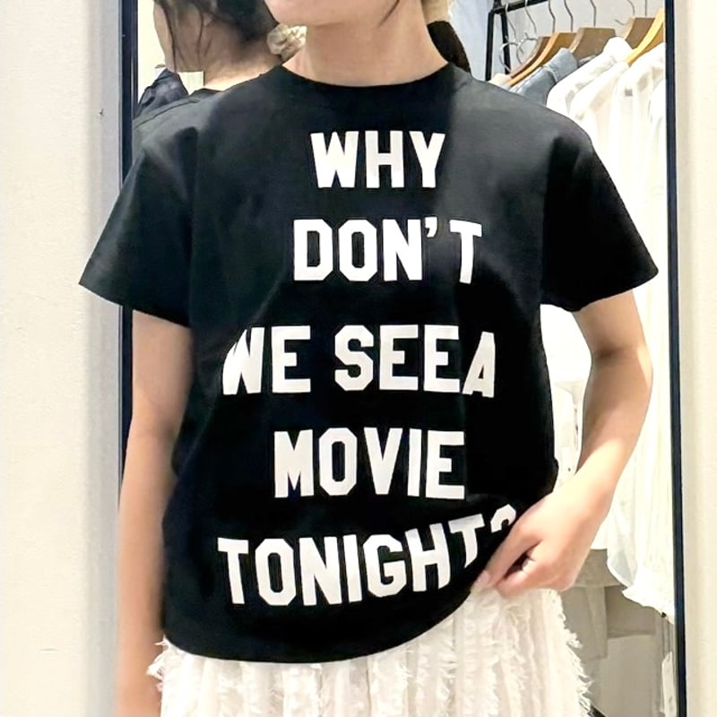 THOMAS MAGPIE 2024 Tシャツ　ブラック THOMAS MAGPIE MOVIE ミニTシャツ | grasol Nagasaki St
